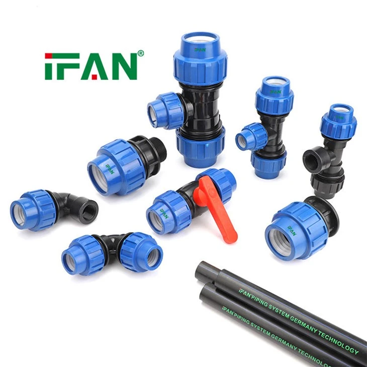 Compression Plastic Threaded Fittings