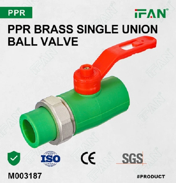 IFAN PPR Single Union Ball Valve IFAN PPR Single Union Ball Valve