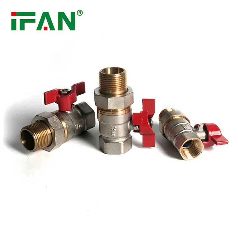 Threaded Connection Of Brass Ball Valve